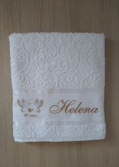 Presente Personalizado para Bodas de Ouro- Kit 05 Peças