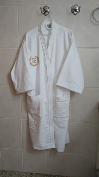 Roupões bordados para os Noivos Tam P, M ou G