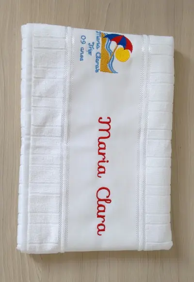 Toalha de Banho Infantil - Tema Praia