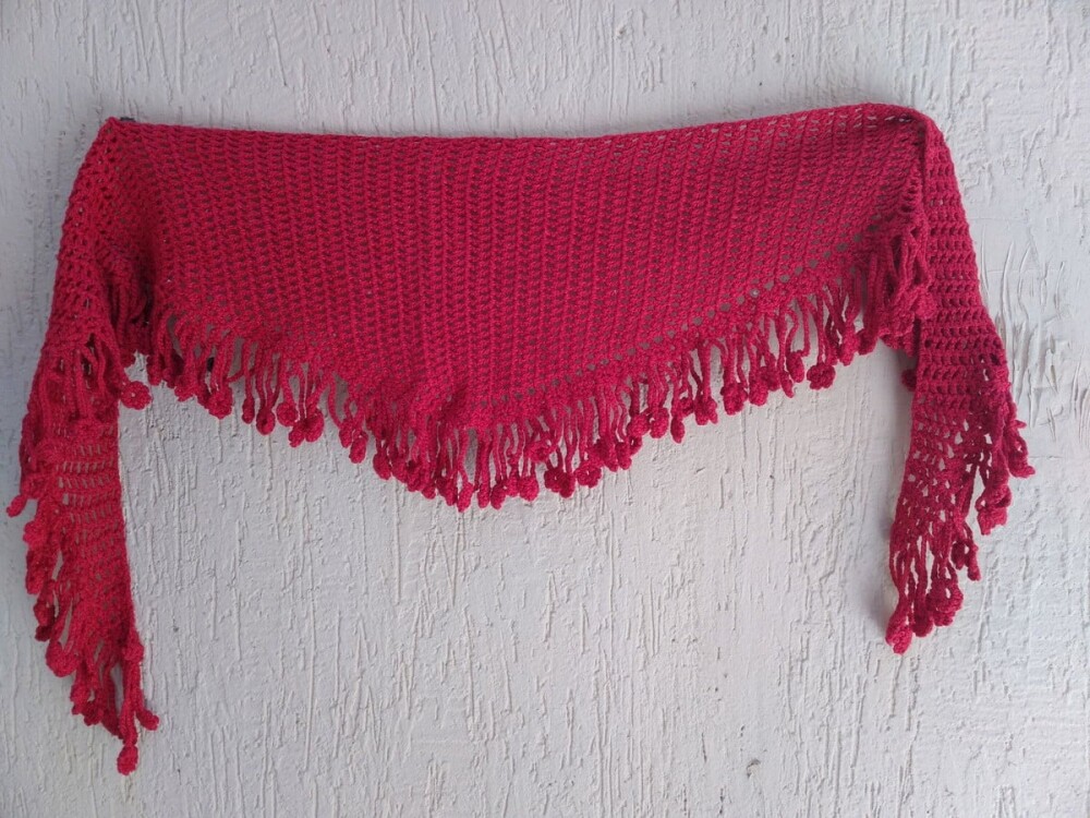Lenço de Crochê