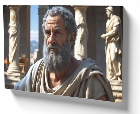 Quadro Decorativo Sócrates Filósofo