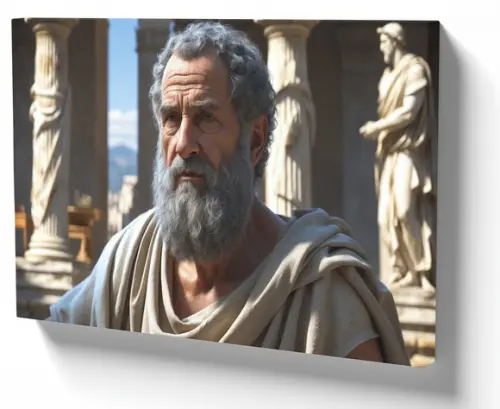Quadro Decorativo Sócrates Filósofo