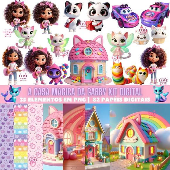 a Casa Magica da Gabby Kit Digital