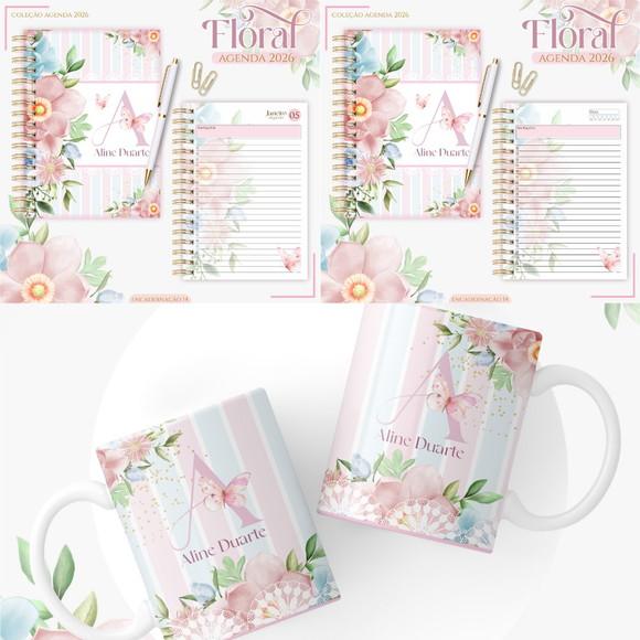 Agenda Floral Candy 2026 Arquivo Digital