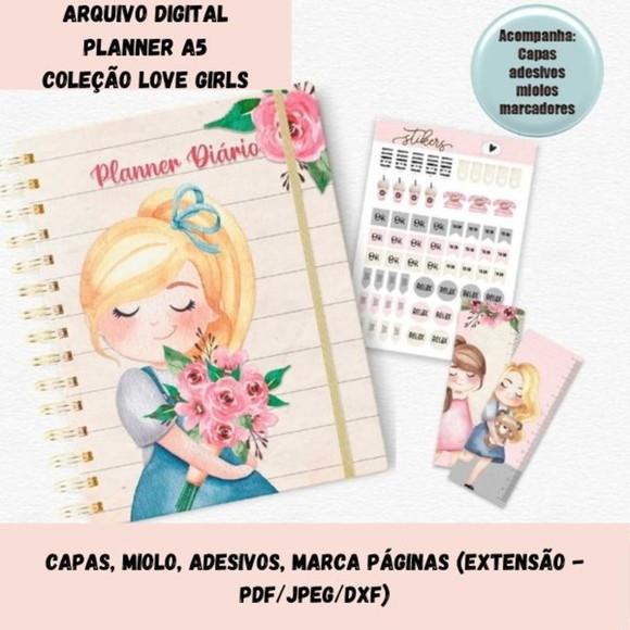 Arquivo Digital - Planner Diário Love Girls