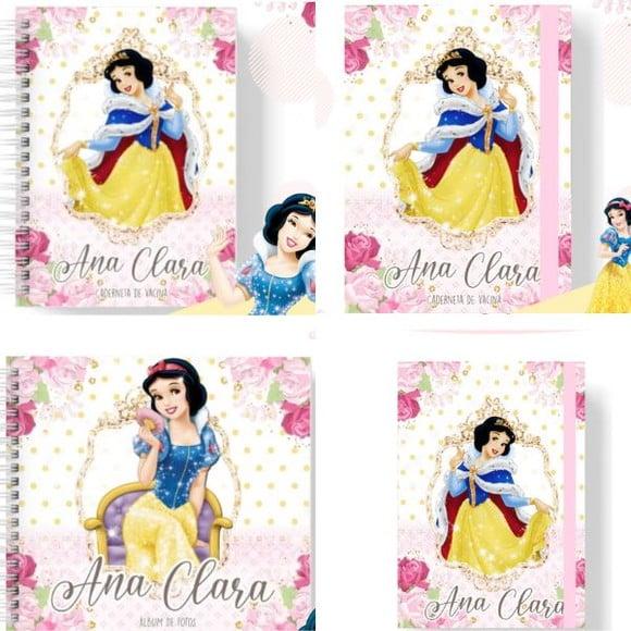 Branca de Neve Caderneta e Livros Arquivo Digital
