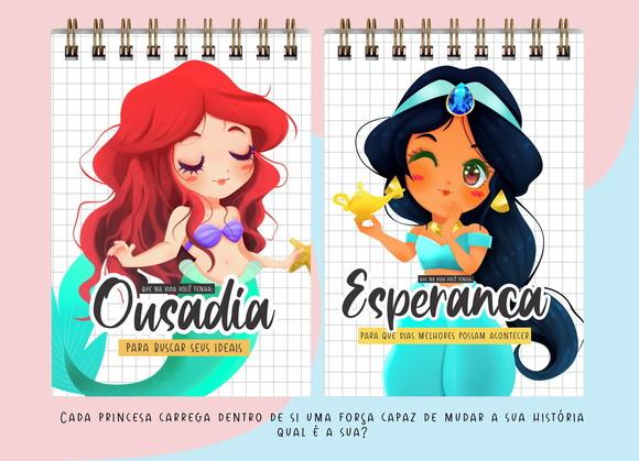 Bloquinho Coleção Princesas Arquivo Digital
