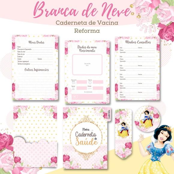 Branca de Neve Caderneta e Livros Arquivo Digital