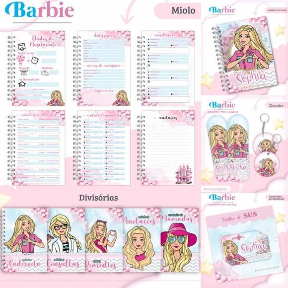 Caderneta + Cartão do Sus Barbie Arquivo Digital
