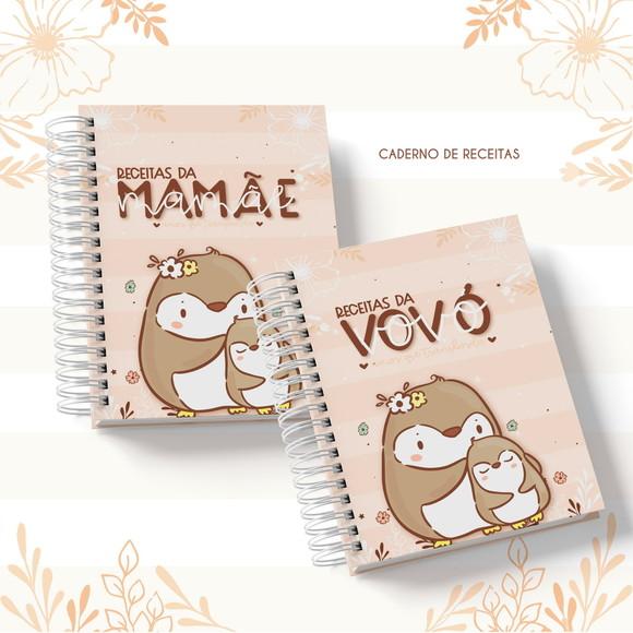 Caderno de Receitas Mamãe e Vovó Arquivo Digital