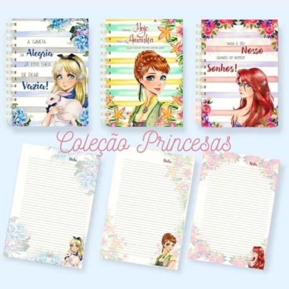Coleção Pautados Princesas - Arquivo Digital