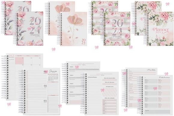 Coleção Planner Clean 2024 Arquivo Digital