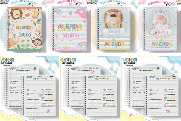 Combo Agendas Baby 2024 e Permanente Arquivo Digital