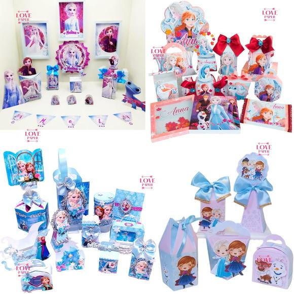 Combo Arquivo de Corte Frozen - 9 Modelos