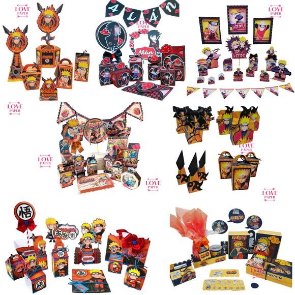 Combo Arquivos de Corte Naruto