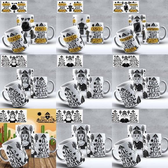 Combo Arte Caneca Nordeste