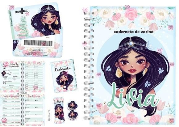 Combo Caderneta e Cartão do Sus Jasmine Arquivo Digital