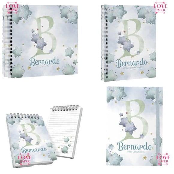Combo Caderneta e Livro Alfabeto Menino - Arquivo Digital