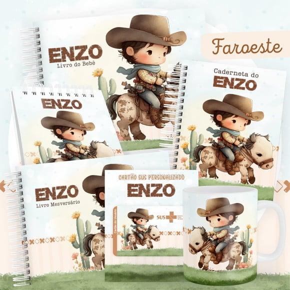 Combo Caderneta e Livros Faroeste Arquivo Digital
