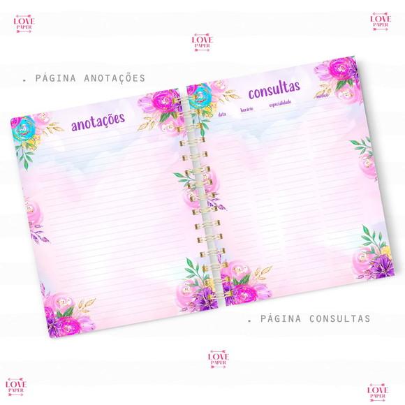 Combo Caderneta Fadas Arquivo Digital