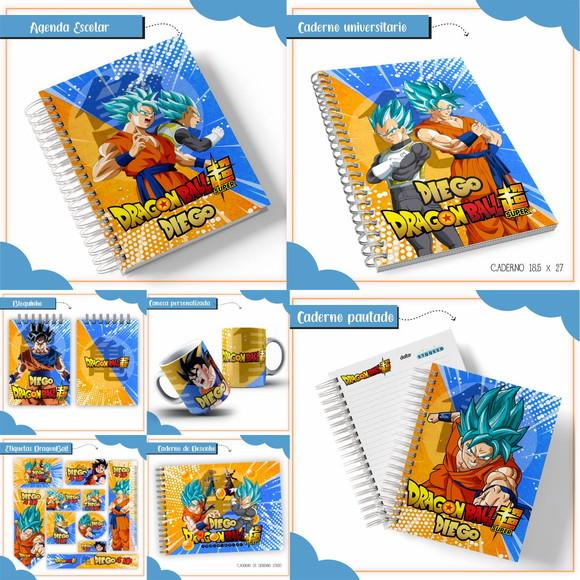 Combo Escolar Dragon Ball Z Arquivo Digital