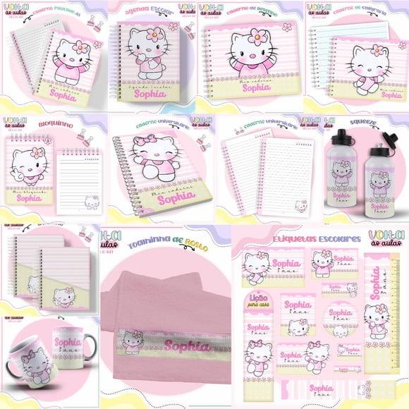 Combo Escolar Hello Kitty 2 Arquivo Digital