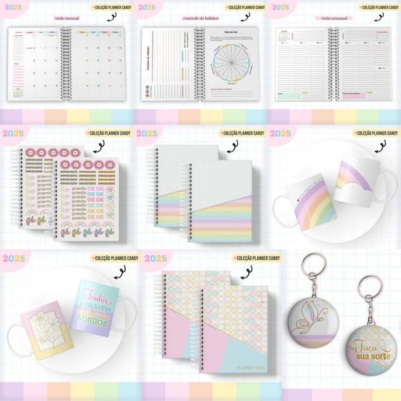 Combo Planner Candy 2025 Arquivo Digital