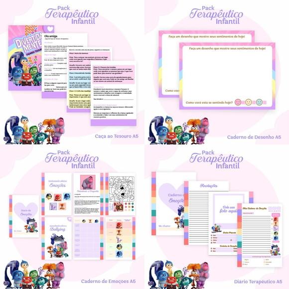 Combo Terapêutico Infantil com 6 Temas Arquivo Digital