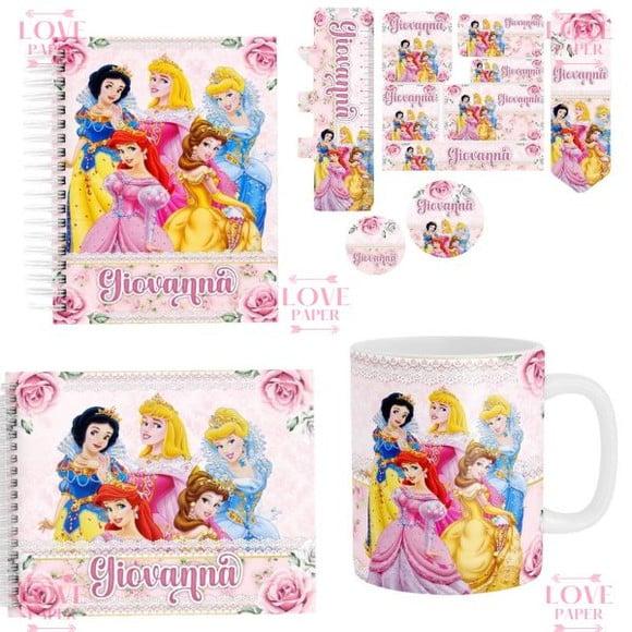 Combo Volta as Aulas 2023 Princesas Disney Arquivo Digital