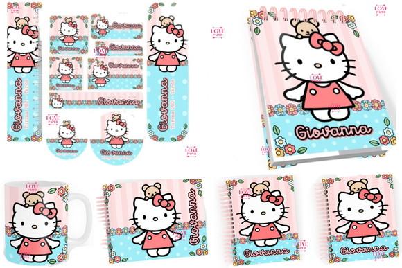 Combo Volta as Aulas+combo Saúde Hello Kitty Arquivo Digital
