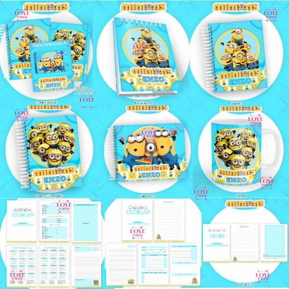 Combo Volta as Aulas+combo Saúde Minions Arquivo Digtal