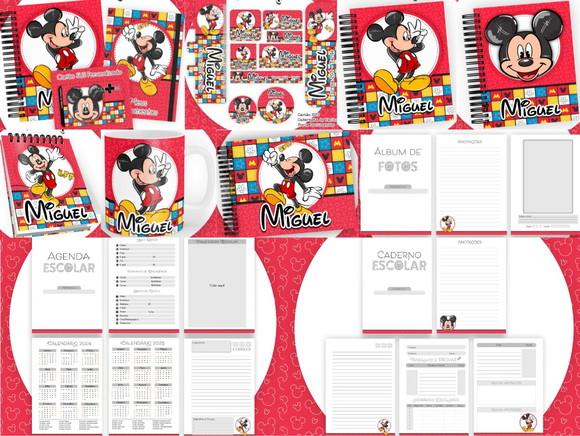 Combo Volta as Aulas+combo Saúde Mickey Arquivo Digital