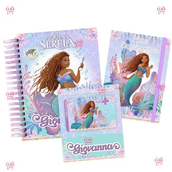 Combo Volta as Aulas+combo Saúde Pequena Sereia Negra