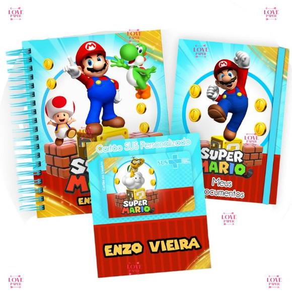 Combo Volta as Aulas+combo Saúde Super Mario Arquivo Digital
