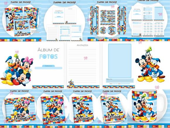 Combo Volta as Aulas+combo Saúde Turma do Mickey