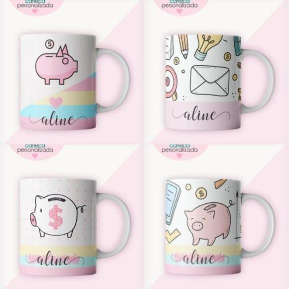 Controle Financeiro + Arte para Caneca - Arquivo Digital