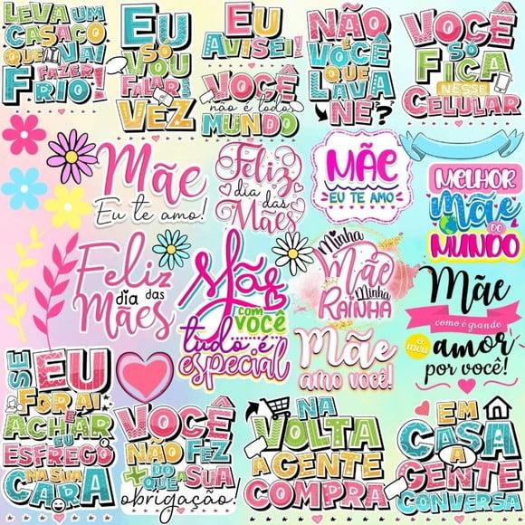 Dia das Mães Frases - Kit Digital