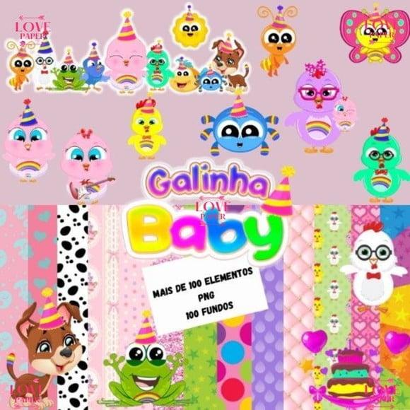 Galinha Baby - Kit Digital
