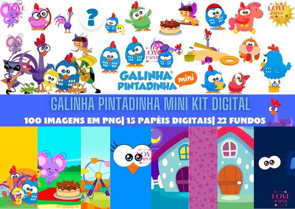 Galinha Pintadinha Mini Kit Digital
