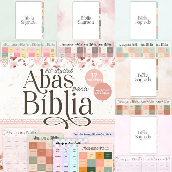 Kit Abas para Bíblia Arquivo Digital