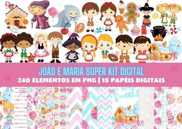 João e Maria Super Kit Digital