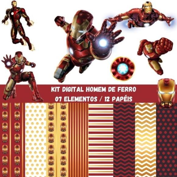 Kit Digital - Homem de Ferro