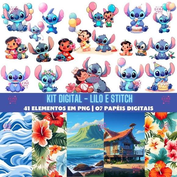 Kit Digital - Lilo e Stitch