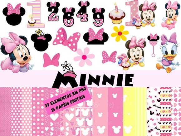 Kit Digital - Minnie Baby