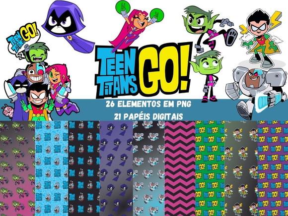Kit Digital - os Jovens Titãs
