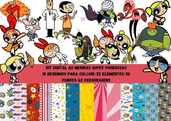 Kit Digital as Meninas Super Poderosas