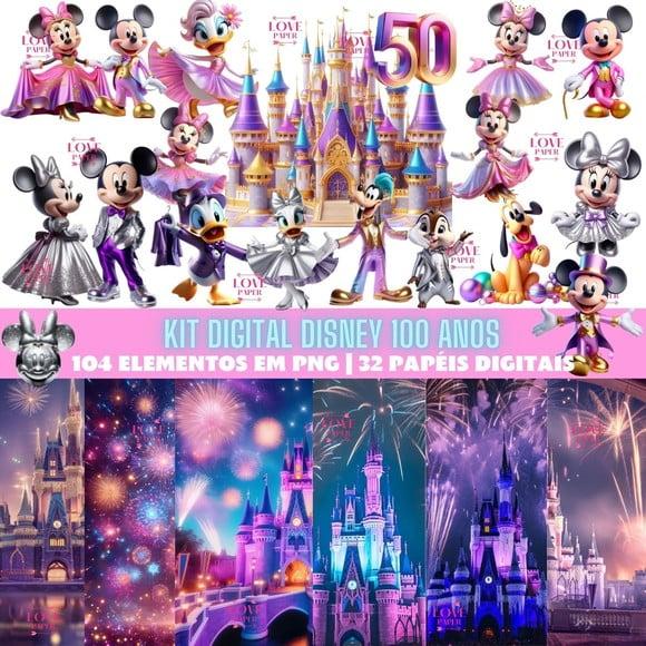 Kit Digital Disney 100 Anos