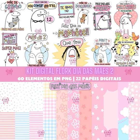 Kit Digital Flork Dia das Mães 2