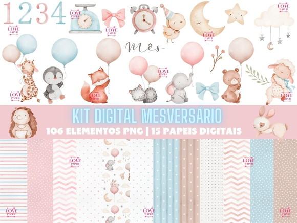 Kit Digital Mesversário