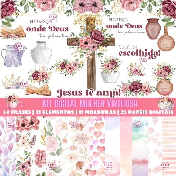 Kit Digital Mulher Virtuosa
